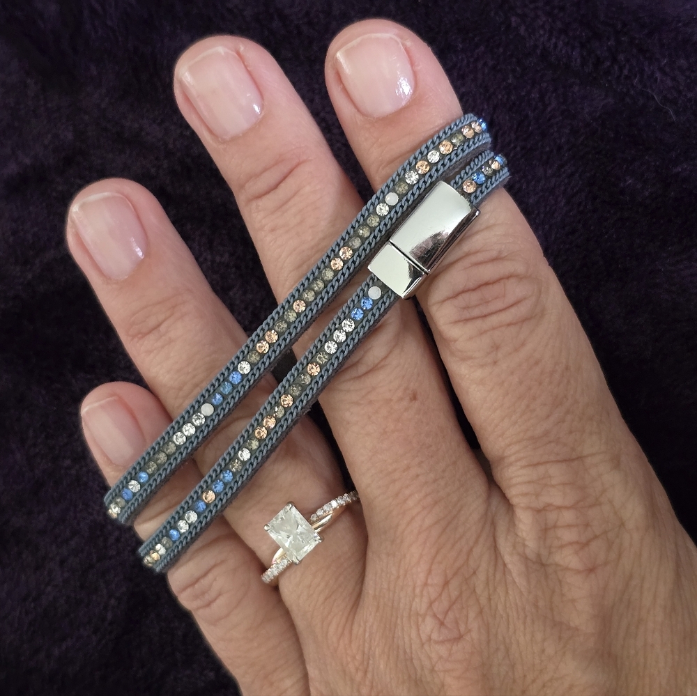 💜 3 for $15 | Sparkly Wrap Bracelet